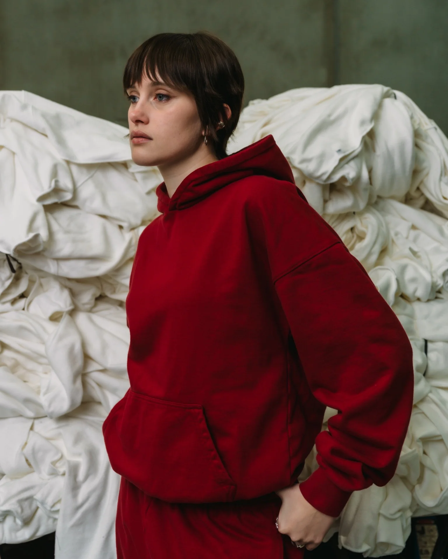 100% Cotton Box Hoodie Close-To-Home - Image 7