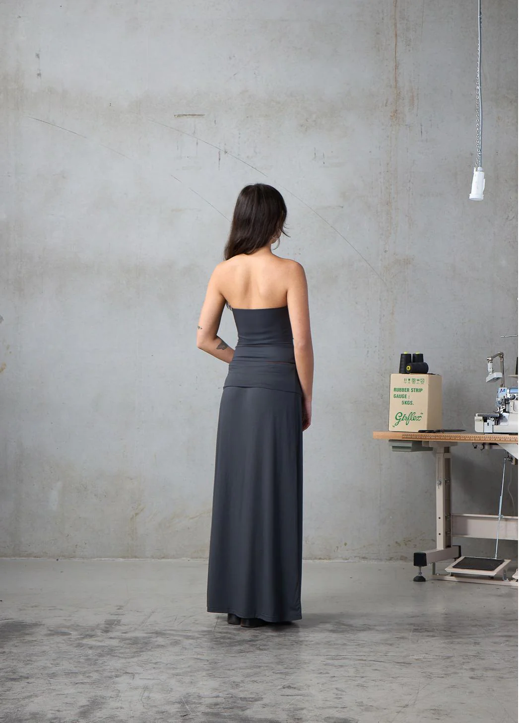 Bamboo Fold-Over Skirt - Image 3