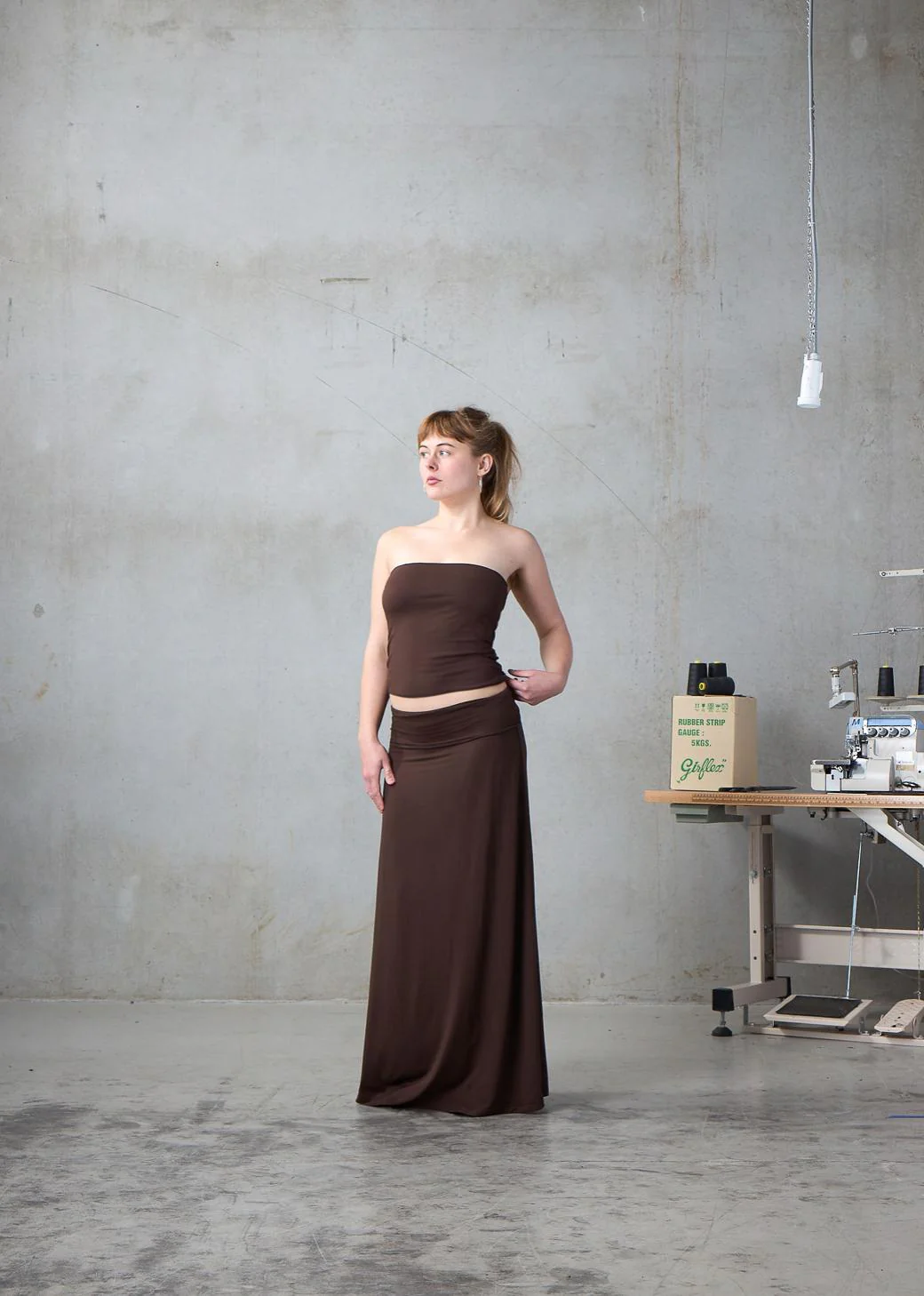 Bamboo Fold-Over Skirt - Image 4