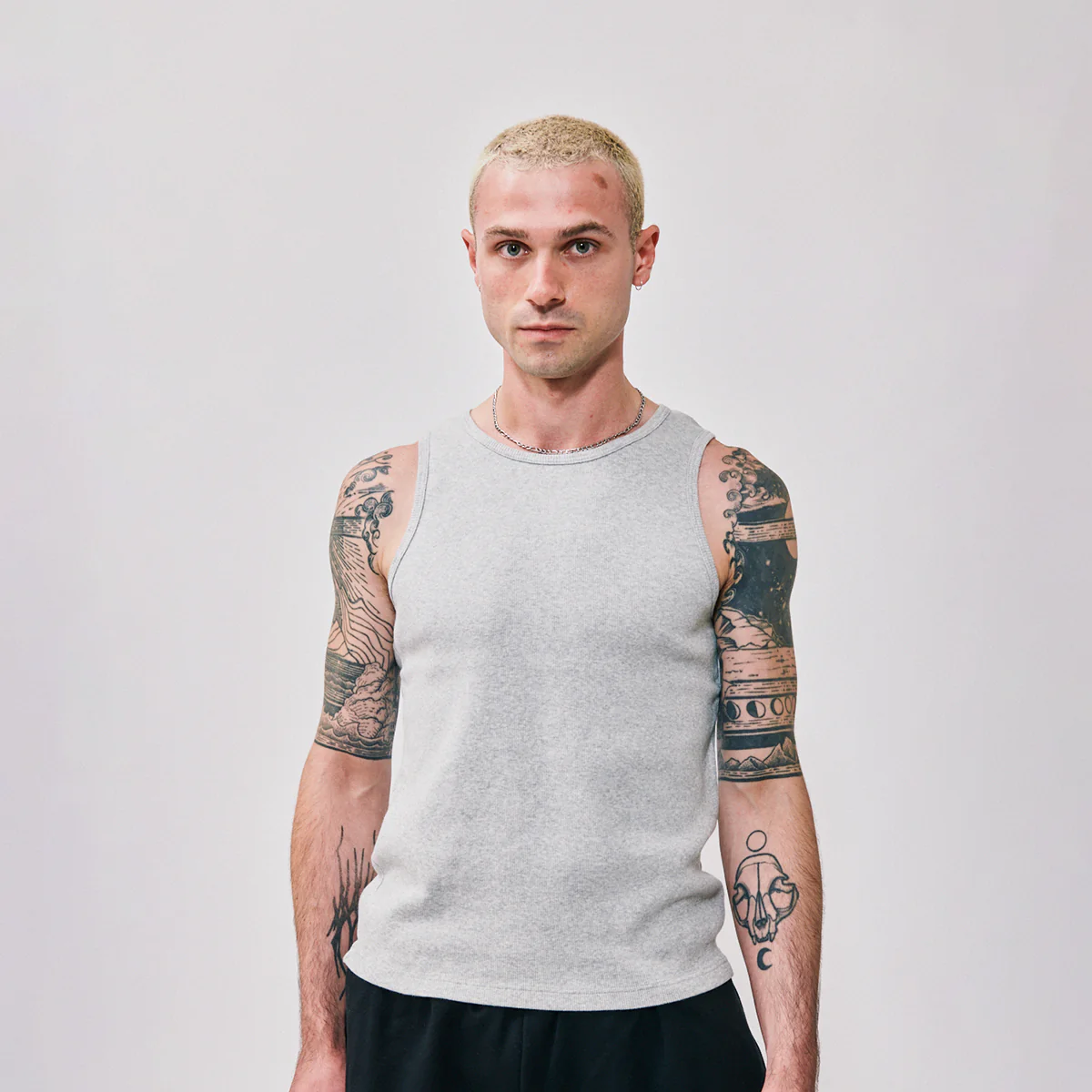 Classic Ribbed Singlet - Image 4