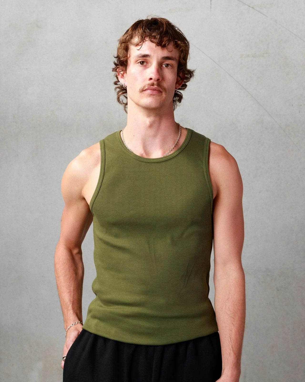 Classic Ribbed Singlet - Image 7
