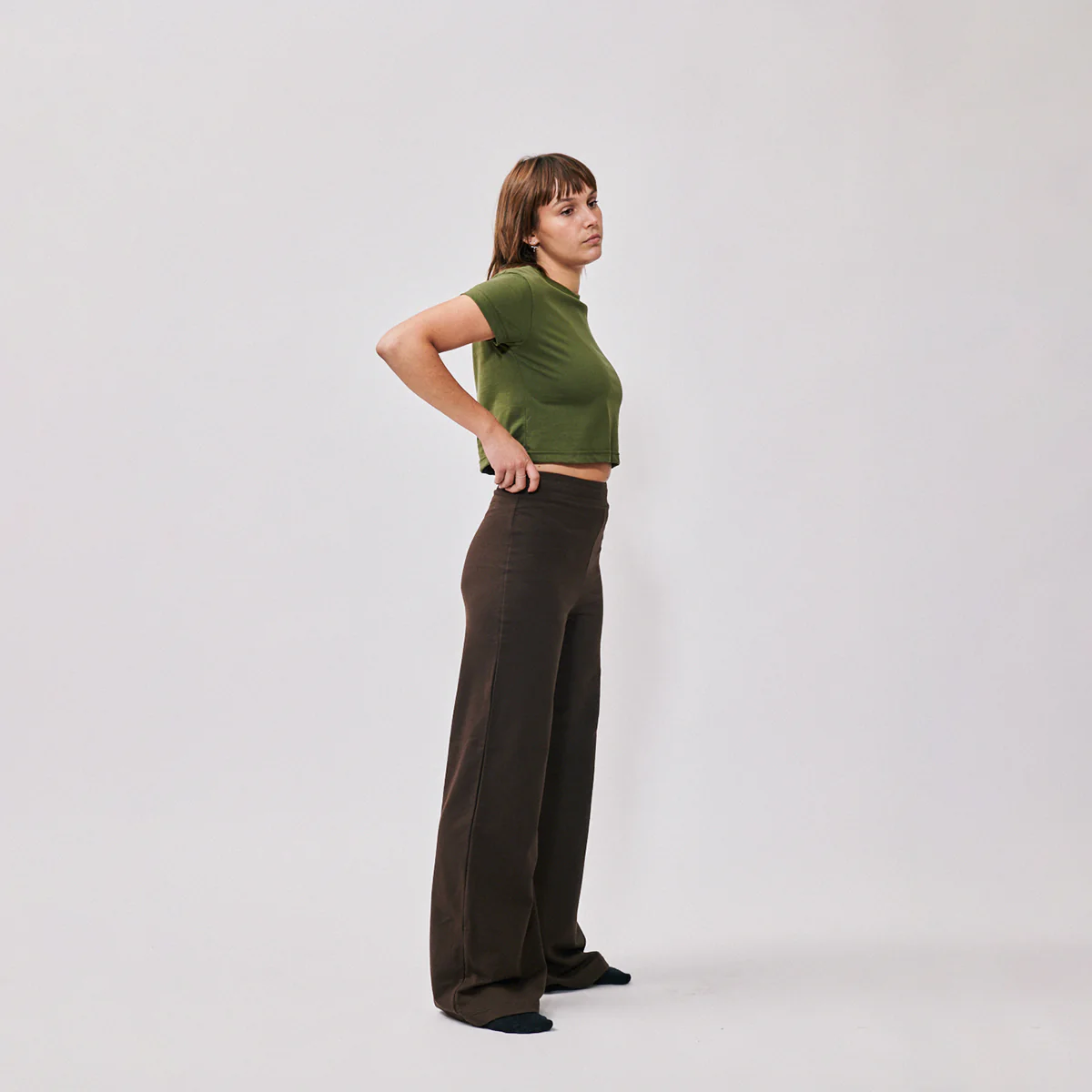Cotton Cropped Tee - Image 15