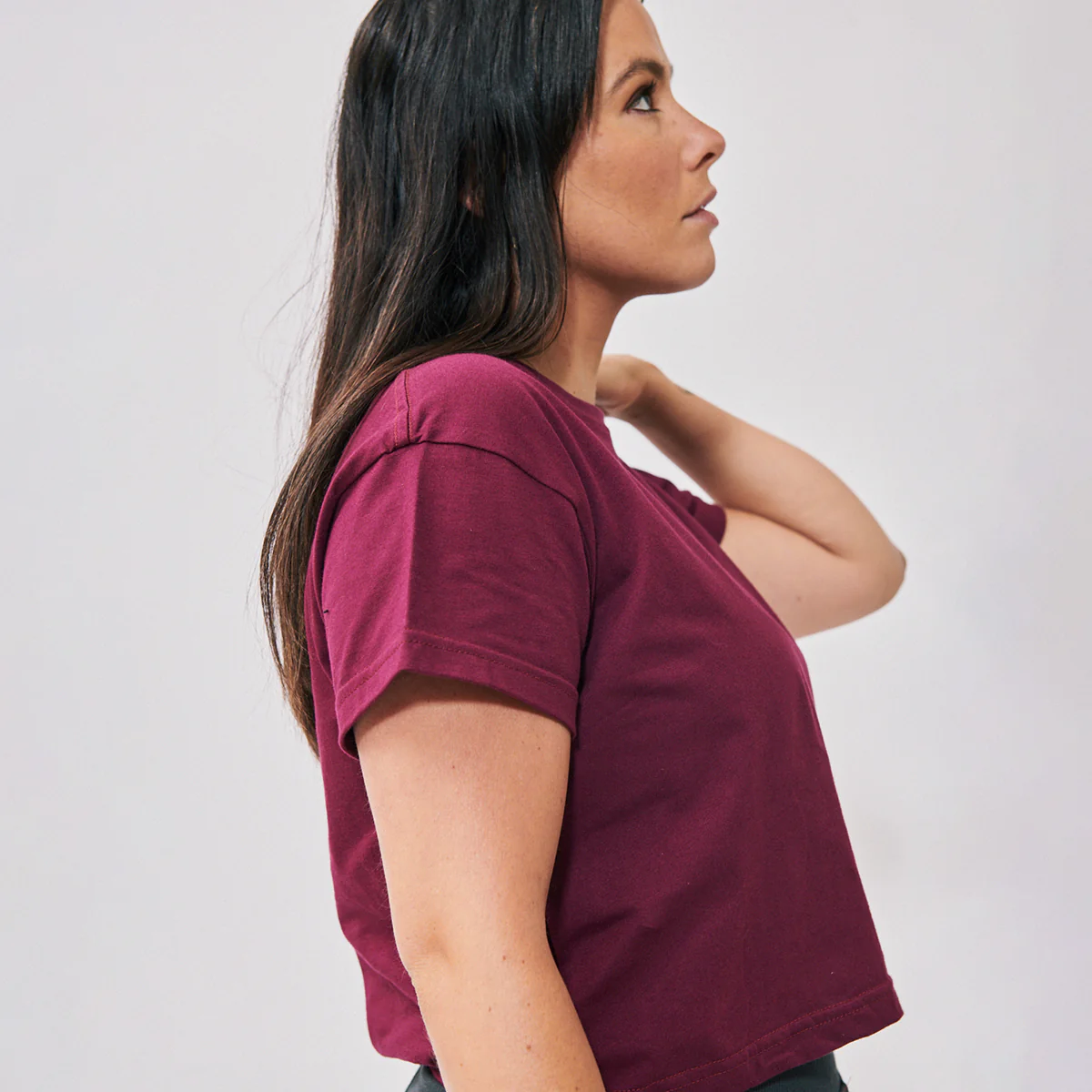 Cotton Cropped Tee - Image 18