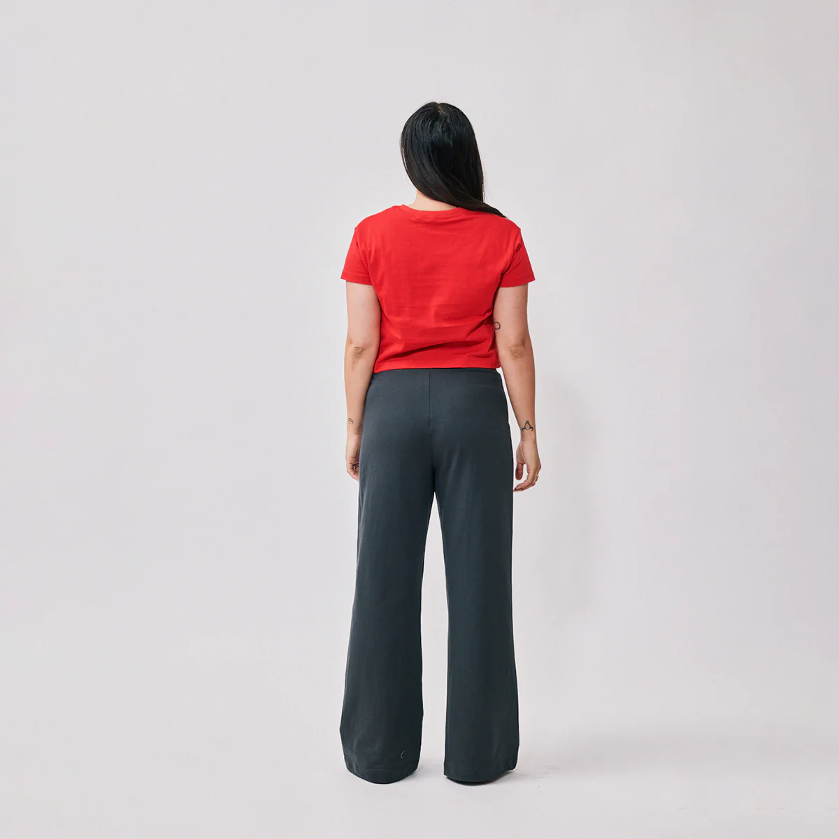 Cotton Cropped Tee - Image 24