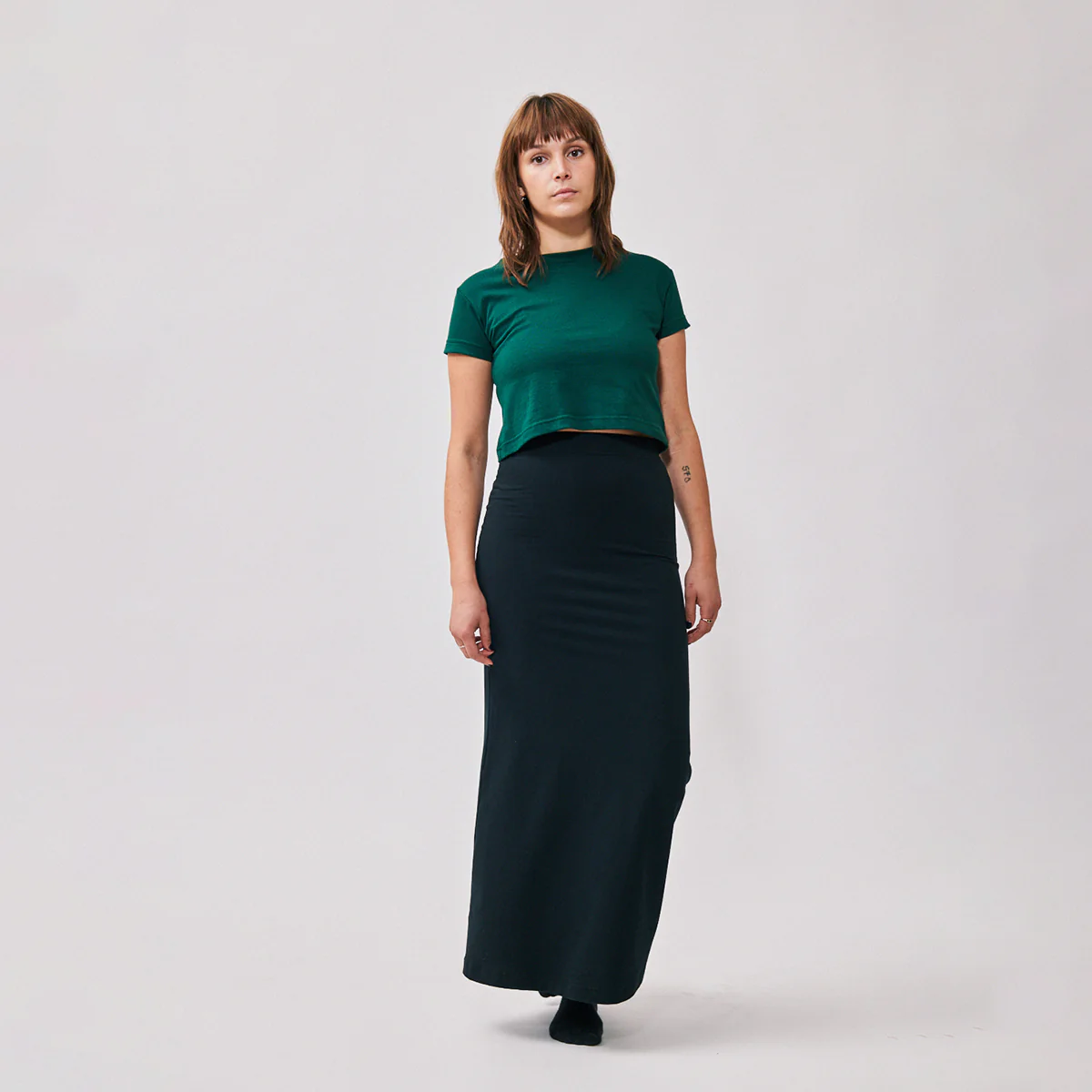 Cotton Cropped Tee - Image 26