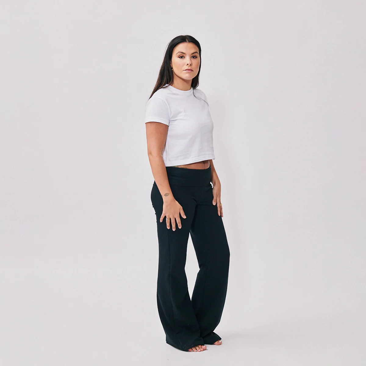 Cotton Cropped Tee - Image 29