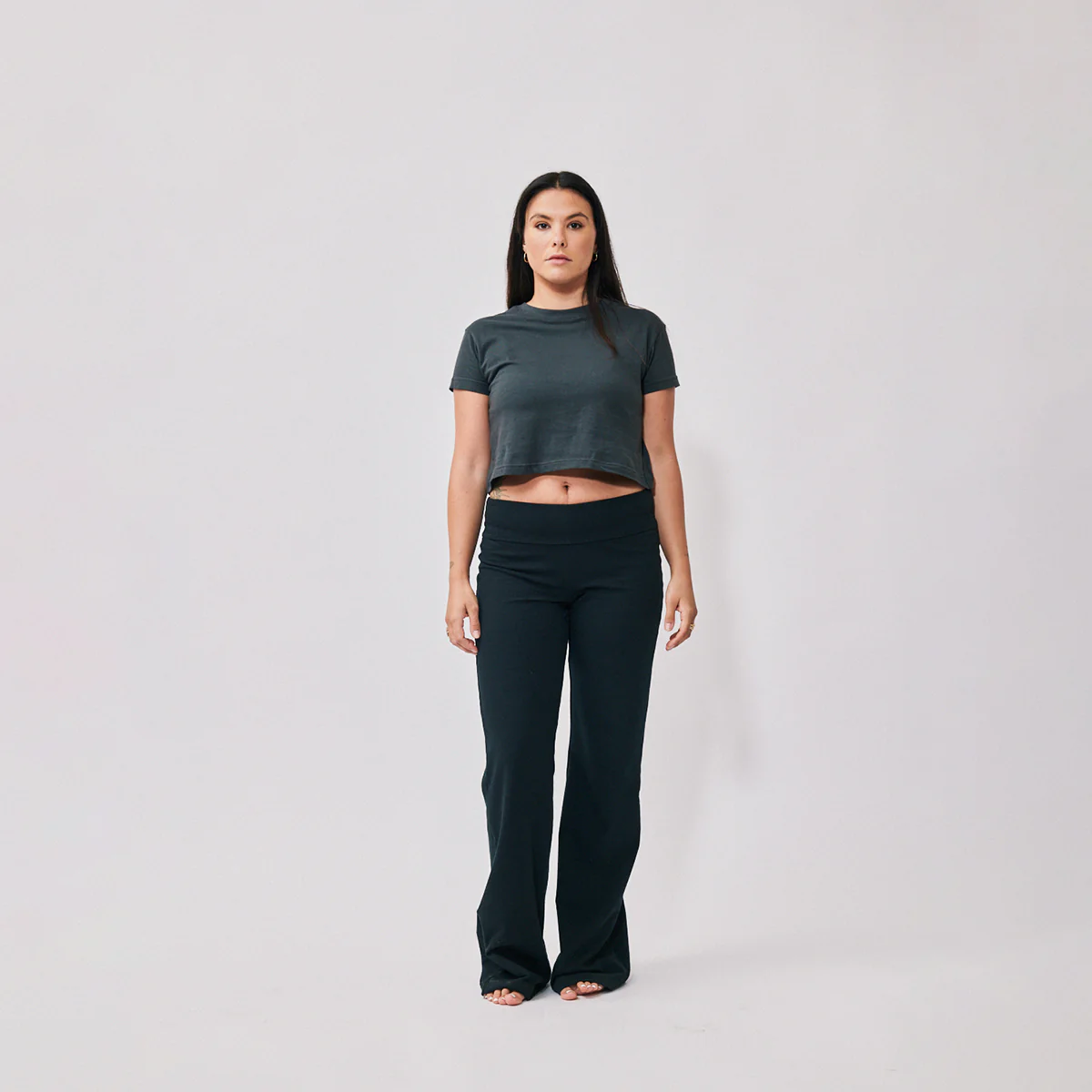 Cotton Cropped Tee - Image 32
