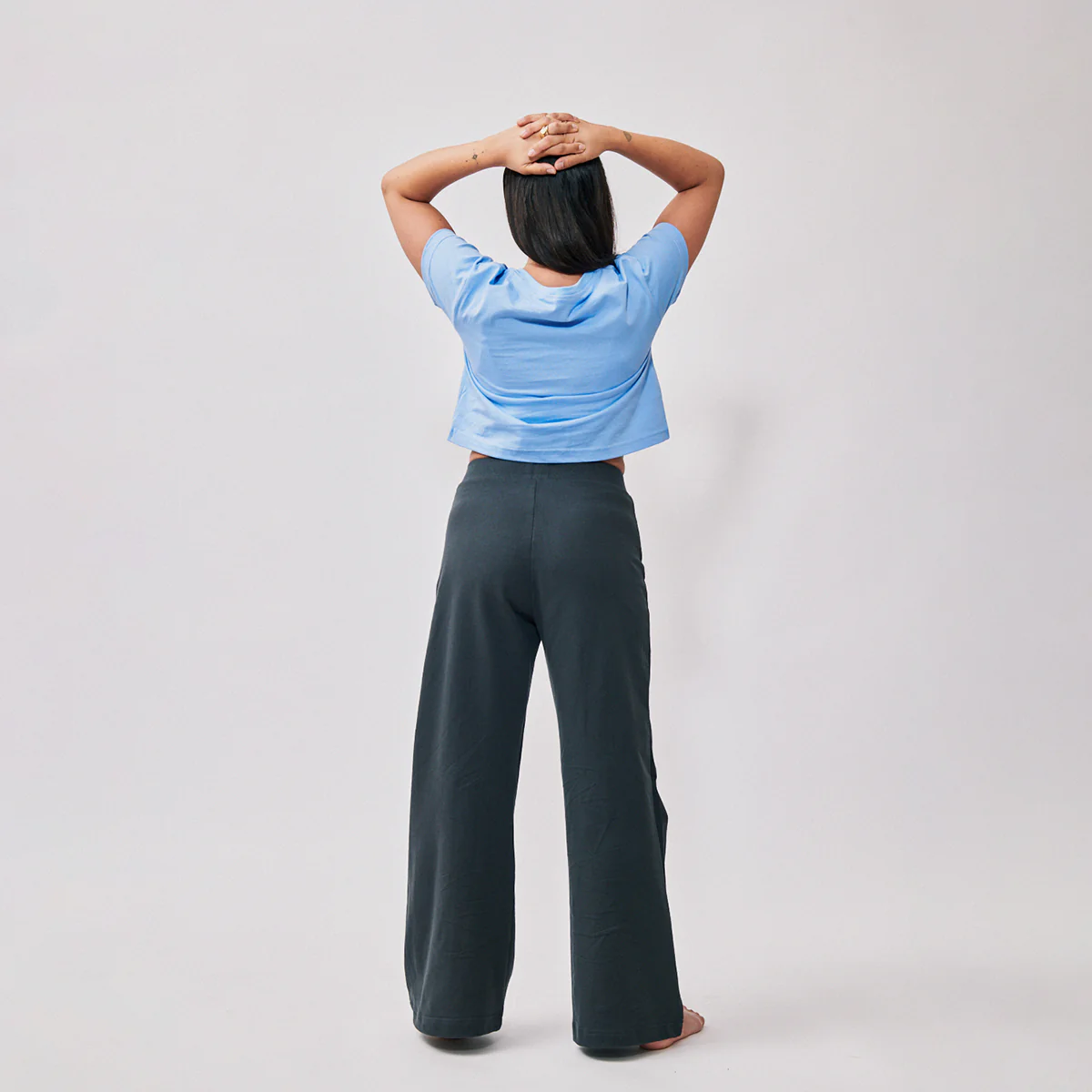 Cotton Cropped Tee - Image 6