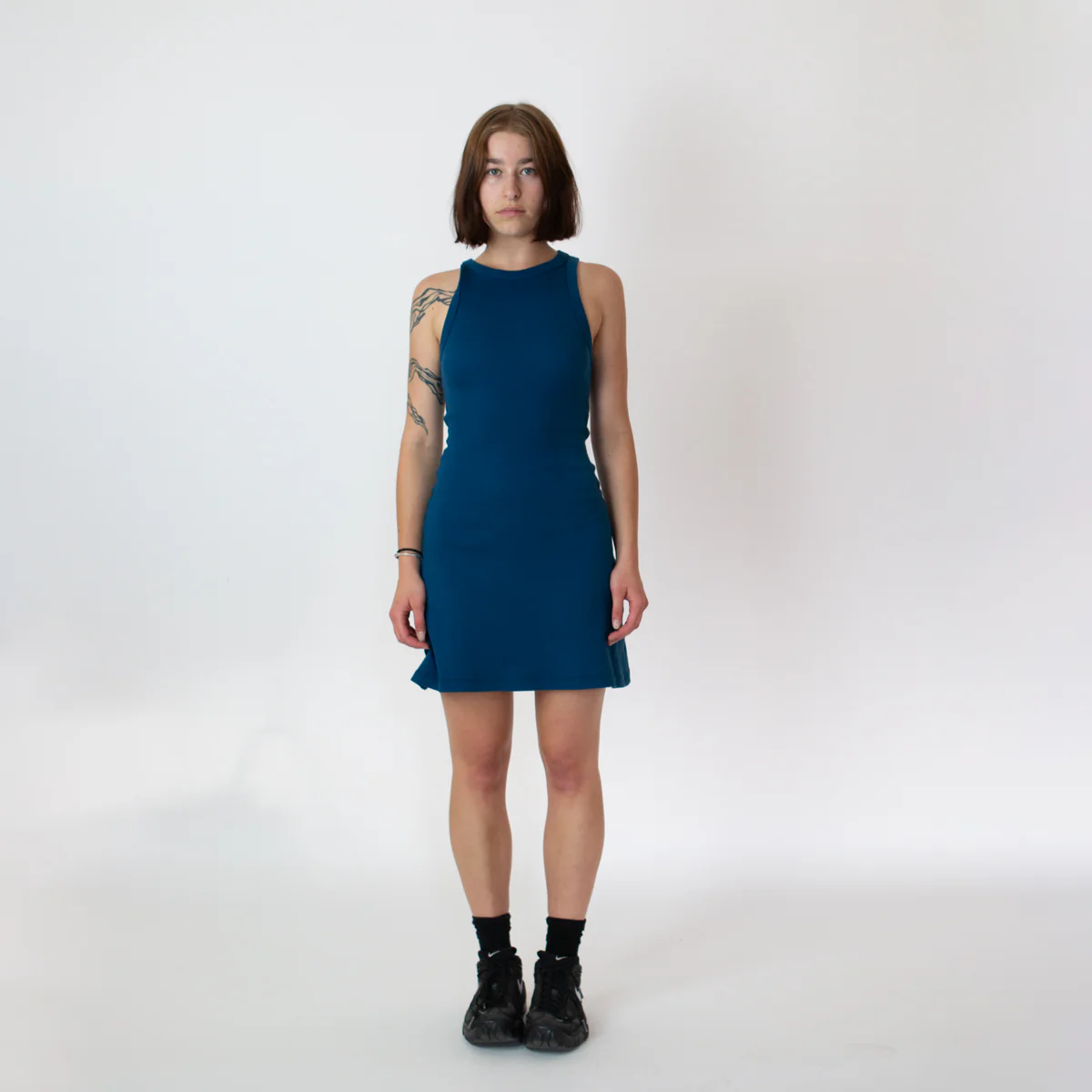 Organic Cotton Ribbed Dress - Image 3