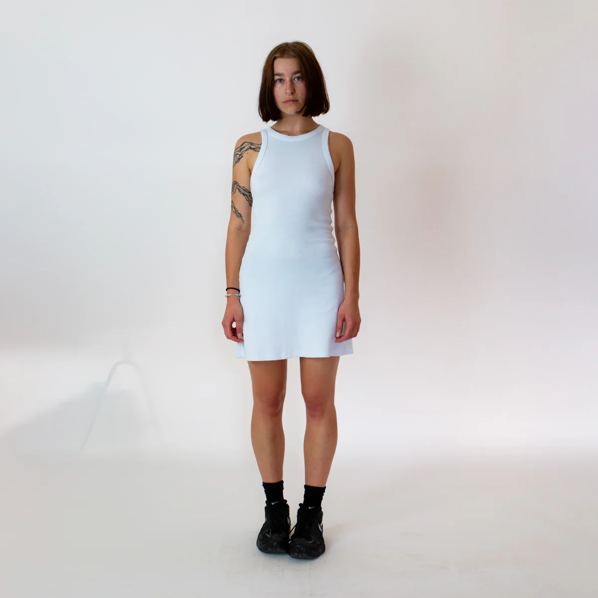Organic Cotton Ribbed Dress - Image 9